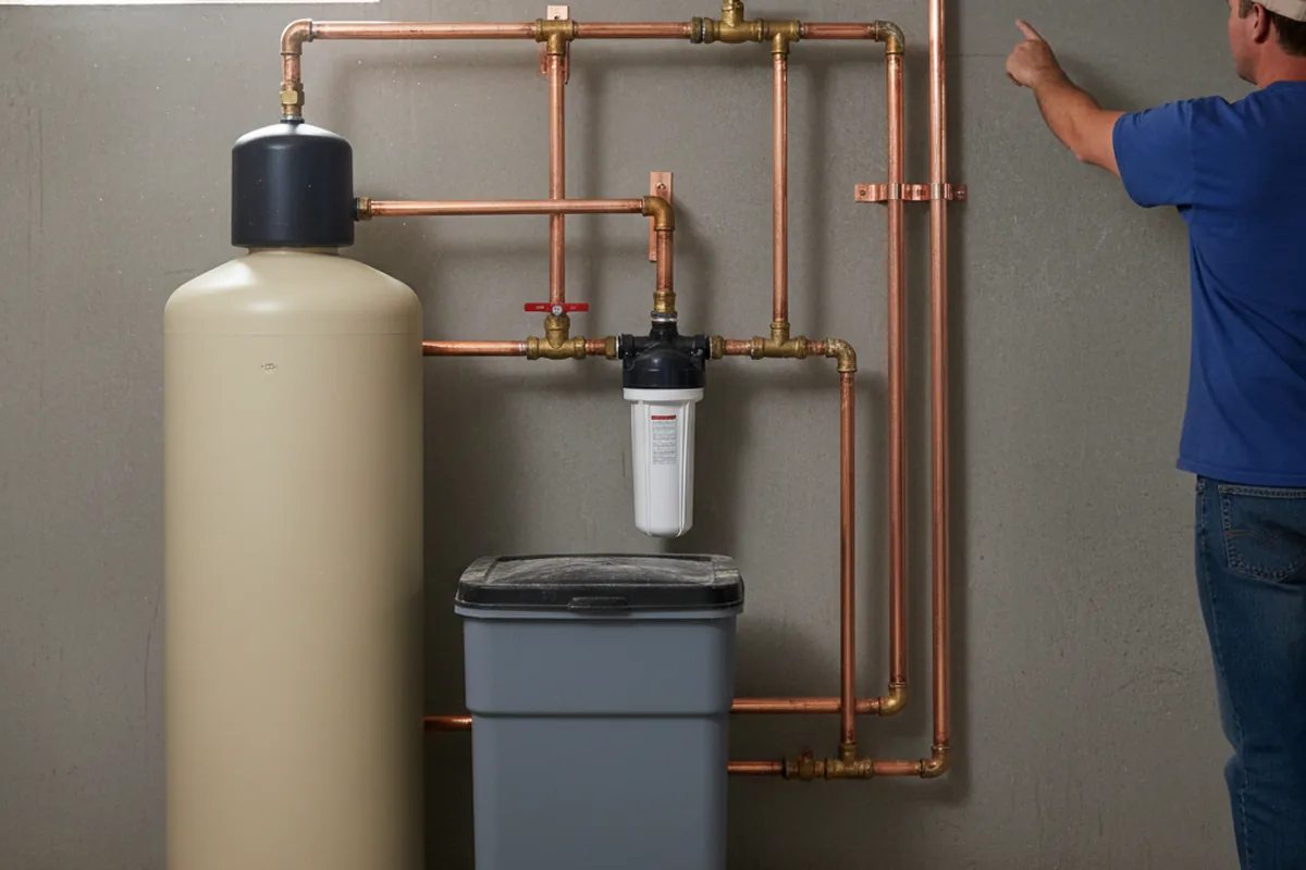 Whole-house water treatment system installed in Port Ewen